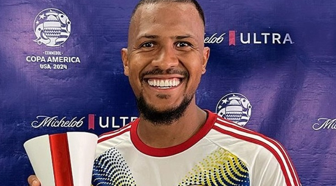 Salomón Rondón es elegido MVP en el debut Vinotinto