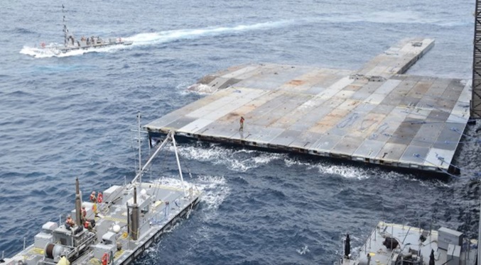 EEUU retira el muelle flotante de ayuda en Gaza