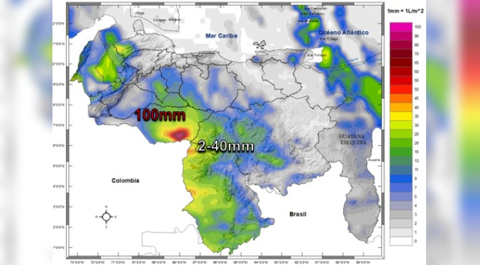 Pronostican lluvias en gran parte del territorio nacional este 5-J