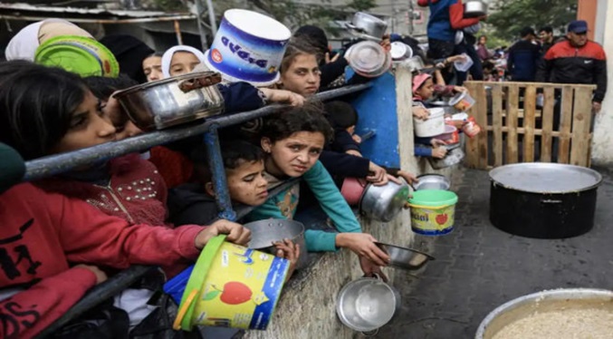OMS: Al menos 32 niños han muerto por malnutrición en Gaza