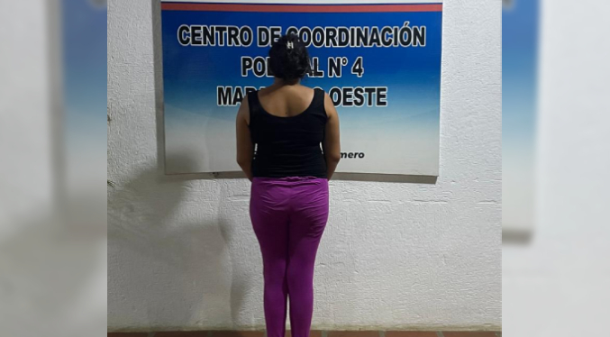 Capturada por el CPEZ mujer por maltrato infantil en Maracaibo