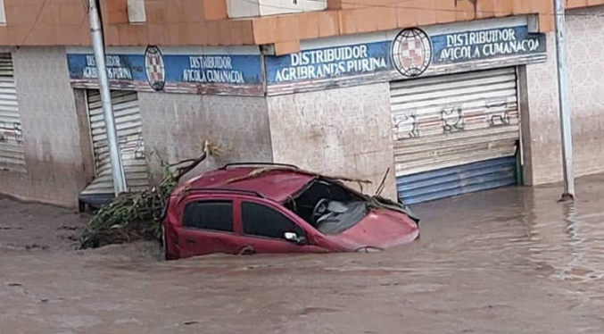 Aumenta a seis el número de fallecidos por el desbordamiento del río Manzanares en Cumanacoa