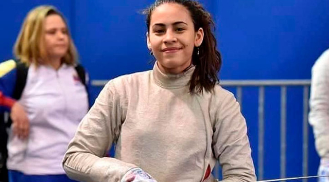 La esgrimista venezolana Katherine Paredes cae eliminada en los Juegos Olímpicos de París 2024