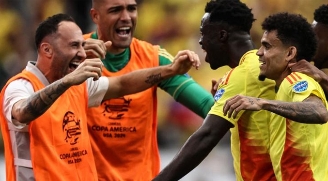 Colombia pasa a cuartos de final en la Copa América