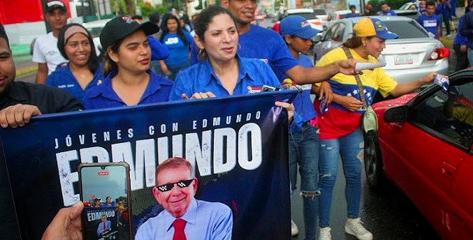 Con mega despliegue UNT Zulia en unidad inicia campaña en respaldo a Edmundo González