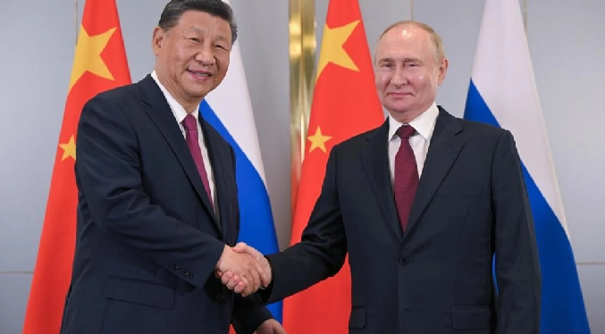 Xi y Putin abogan por un mundo «multipolar» en una cumbre en Kazajistán