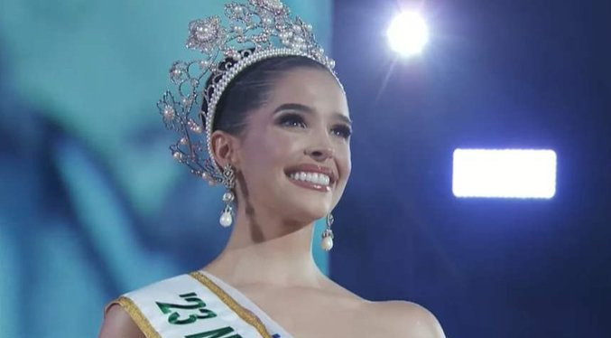 La venezolana Andrea Rubio hace historia al ser la primera Miss Internacional reinante en visitar oficialmente Camboya