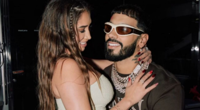 Anuel será papá de una niña junto a la venezolana Laury Saavedra