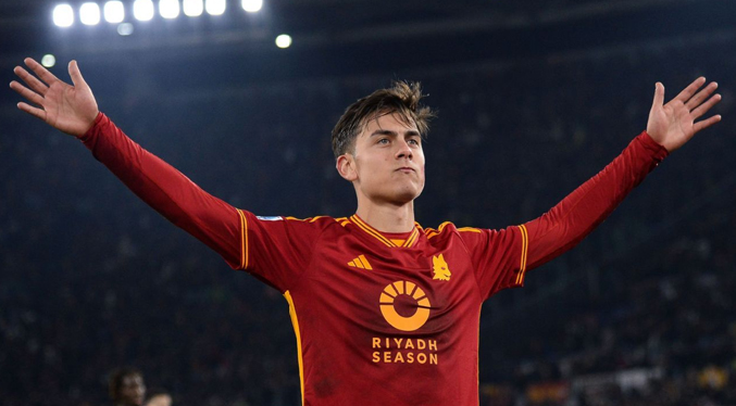 Paulo Dybala seguirá como jugador de la Roma