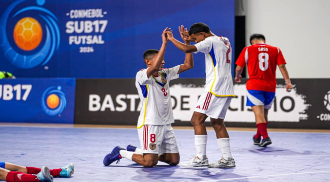 La Vinotinto arranca con victoria en la CONMEBOL Sub-17 Futsal