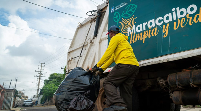 Recolección de desechos en Maracaibo aumenta un 120 % de enero a junio