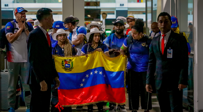 Delegación venezolana regresa tras participar en Juegos Olímpicos de París 2024