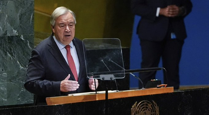 Antonio Guterres: El aumento del nivel del mar amenaza a las costas con una «marea de infortunios»