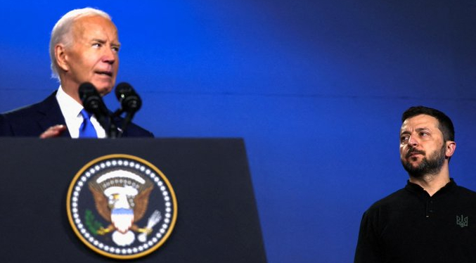 Biden anuncia ayuda militar de $ 8.000 millones a Ucrania