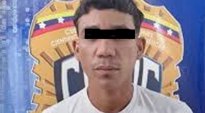 CICPC captura a un joven con alto prontuario policial en Sucre