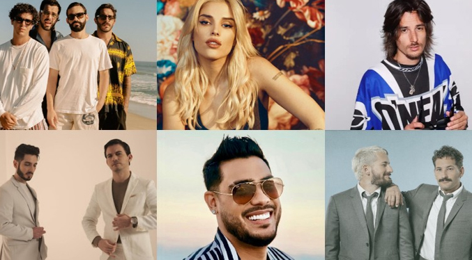 Venezolanos nominados a los Latín Grammy 2024