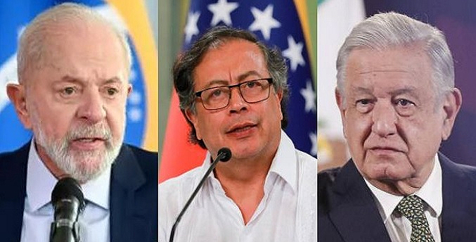 Petro, Lula y López Obrador hablarán nuevamente de Venezuela