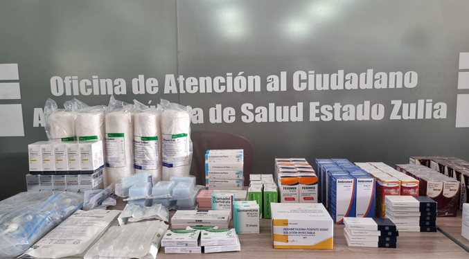 Dotan de medicamentos e insumos a módulos de salud en Zulia