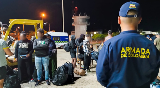 Rescatan a ocho migrantes venezolanos cerca de la isla de San Andrés