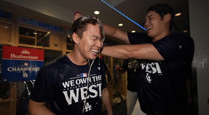 Dodgers remontan ante Padres y conquistan su 11mo título divisional en 12 años