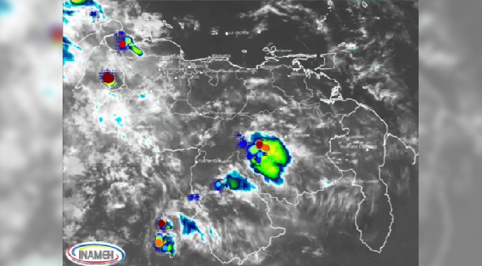 Inameh estima precipitaciones para este 21-S