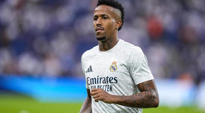 Real Madrid confirma que Militao sufre una sobrecarga muscular