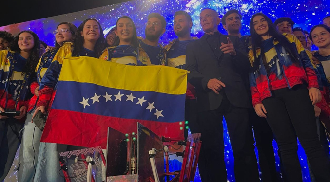 Presentan a “SIKI”, el robot que representará a Venezuela en el Mundial de Robótica FIRST Global Challenge