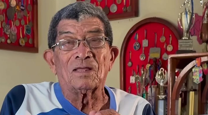 A los 88 años el Sr. José está más preparado que nunca para la Media Maratón Maracaibo 2024