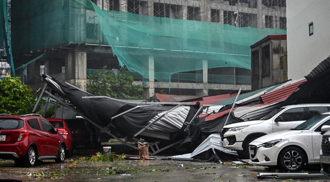 Tifón Yagi es degradado a depresión tropical tras causar 21 muertos en Vietnam