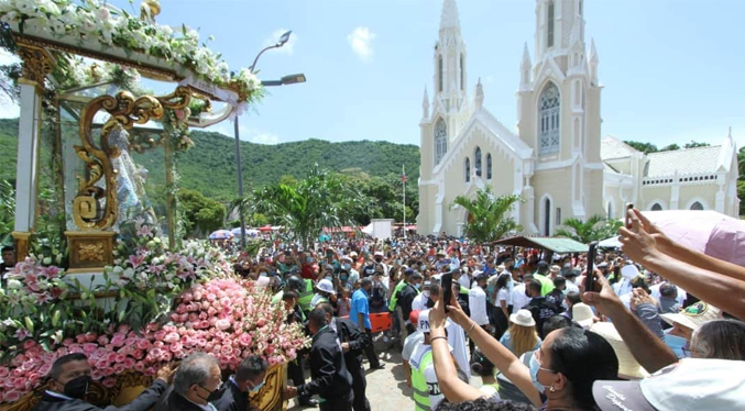 Obispo de Margarita aboga por la paz durante la misa de la Virgen del Valle