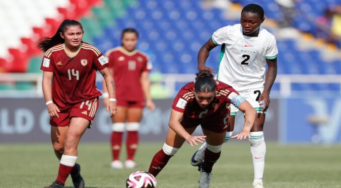 Venezuela regresa a casa luego de ser goleada por Nigeria en el Mundial Femenino Sub-20