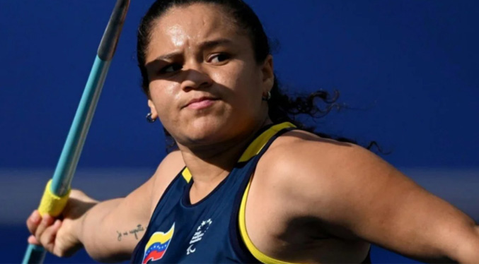 Naibys Morillo gana medalla de oro en lanzamiento de jabalina en los Juegos Paralímpicos