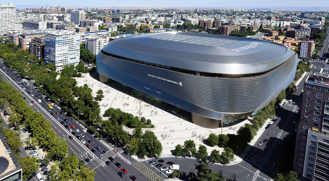 El Santiago Bernabéu es considerado como el mejor estadio del mundo en 2024