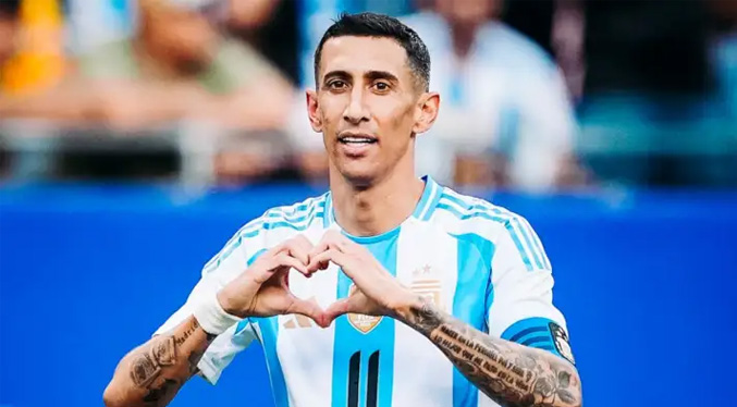 Anuncian que el futbolista Ángel Di María tendrá su documental en Netflix