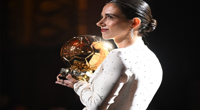 Aitana Bonmatí logra el segundo Balón de Oro consecutivo