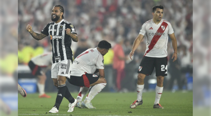 Atlético Mineiro empata con River Plate y avanza a la final de la Copa Libertadores