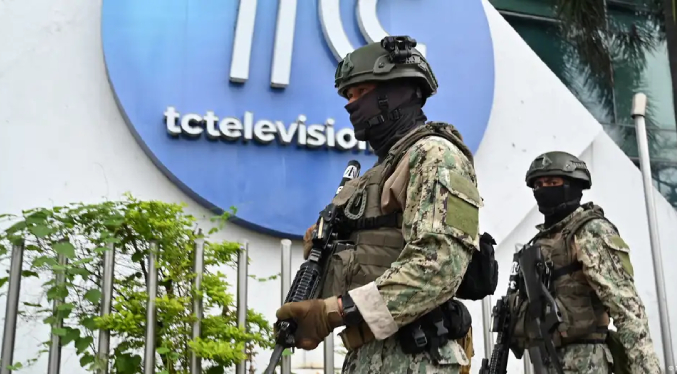 España detiene a narcos que asaltaron canal de TV de Ecuador