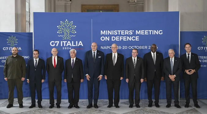 El G7 de Defensa apela a prestar asistencia militar a Ucrania “a corto y largo plazo”