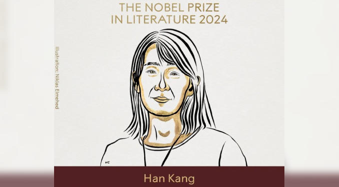 La escritora surcoreana Han Kang, premio Nobel de Literatura