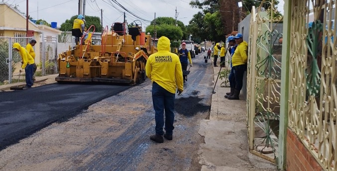 Inicia primera fase de la recuperación vial del barrio Francisco de Miranda en Maracaibo