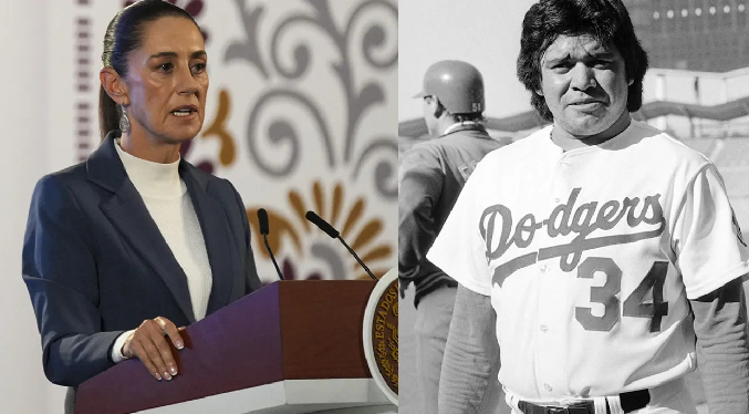 Sheinbaum lamenta la muerte de Fernando Valenzuela y rinde homenaje en su conferencia mañanera