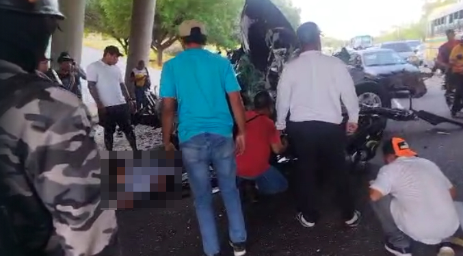 Un muerto deja aparatoso accidente en la C-1 de Maracaibo