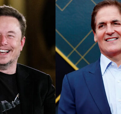 Duelo de multimillonarios: Elon Musk hace campaña por Trump y Mark Cuban por Harris