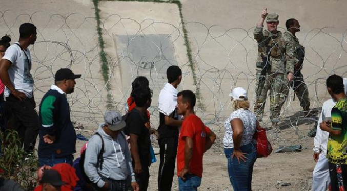 «Los ríos de gente» desaparecieron en la frontera de EEUU con México