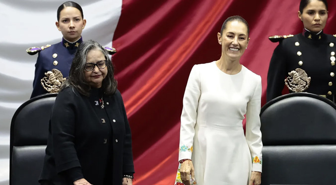 La presidenta de la Suprema Corte de México presenta su renuncia ante el Senado