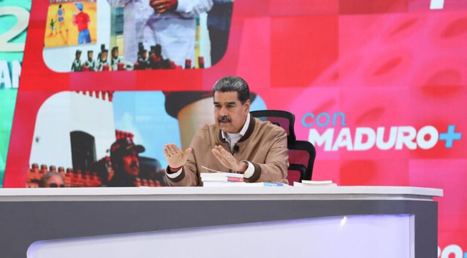 Maduro promete luchar contra corruptos y traidores «caiga quien caiga»