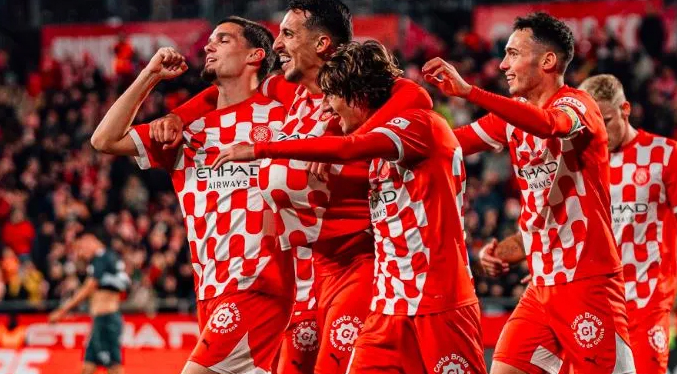 El Girona propina una goleada al Espanyol en LaLiga de España