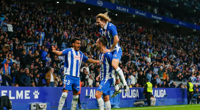 Espanyol derrota 3 por uno al Celta