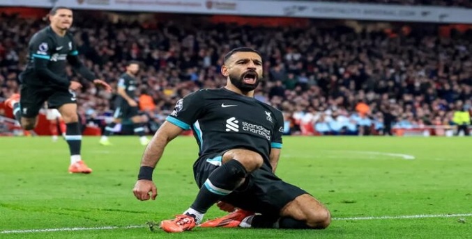 Salah salva al Liverpool de perder puntos contra el Southampton