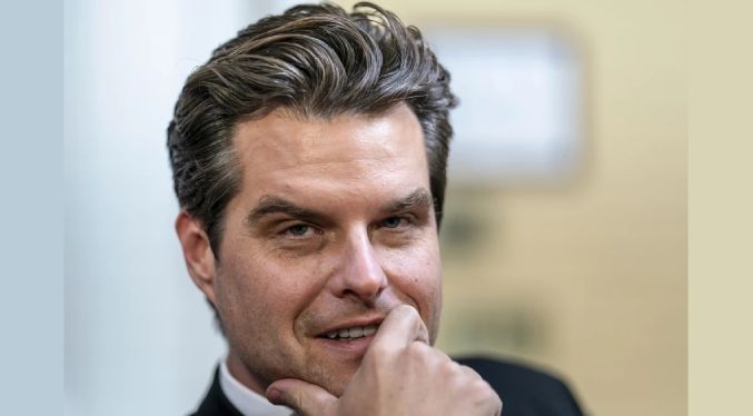 Matt Gaetz se retira como candidato para secretario de Justicia de EEUU